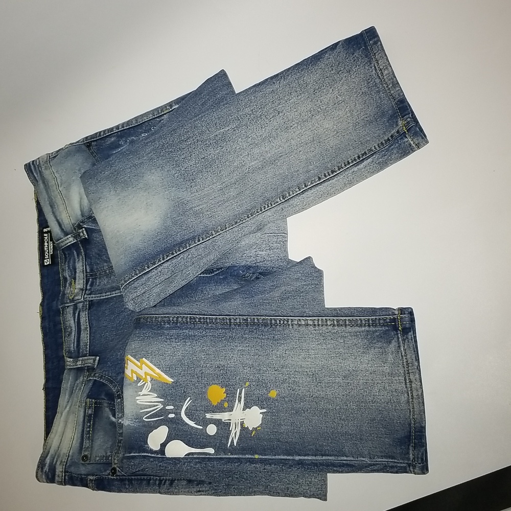 South pole Painted Men's Jeans.